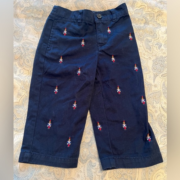 Ralph Lauren bear button down & Janie and Jack nutcracker pants. - Picture 5 of 6